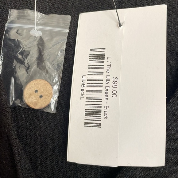 Little Black Linen Dress - New with Tags - Picture 3 of 7